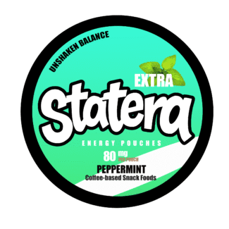 Energy pouches (Peppermint)-80mg/pouches Coffee-based snack foods